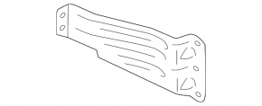 Кронштейн передней стойки правый Ford Mustang mk6 15-23 2.3T