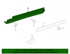 Порог правый Mercedes W164 ML