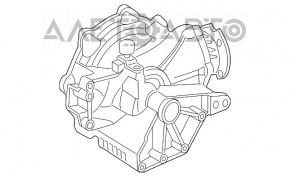 Передний редуктор Mercedes W211 E350
