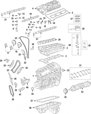 Головка блока цилиндров в сборе BMW 7 G11 G12 16-19 B58