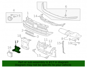 Кронштейн дистроника Honda Odyssey 18-26 2021-26
