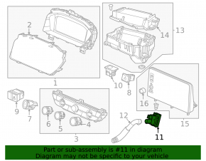 Senzor de temperatură cabină Honda Civic XI FE/FL 22-26