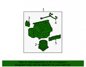 Печка в сборе Lexus RX300 98-03