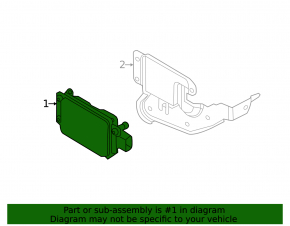 Adaptive Cruise Control Module Distance Sensor Ford Explorer 11-19