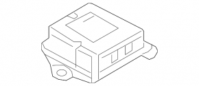 Модуль srs airbag компьютер подушек безопасности Mazda CX-50 23-26