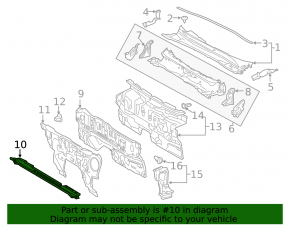 Распорка передних стоек Toyota Camry v70 18-24