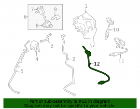 Sondă Lambda a doua Land Rover Range Rover Evoque 14-18 2.0