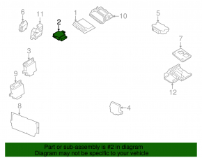 Releul de pompare a combustibilului Porsche Cayenne 958 11-17