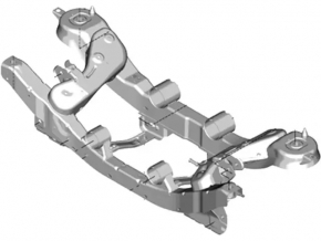Подрамник задний Ford Escape MK3 13-19 AWD