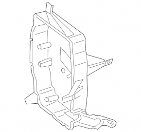Корпус блока ECU Ford C-max MK2 13-18 сломана защелка