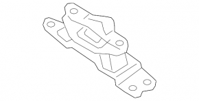 Подушка двигателя левая Nissan Maxima A36 16-23 3.5