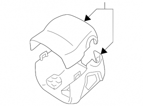 Cadru coloană de direcție Lexus RX300 RX330 RX350 RX400h 04-09 gri