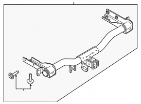 Фаркоп Ford Edge 19-24