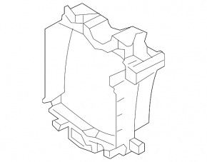 Deflector radiator auxiliar dreapta pentru Land Rover Discovery 17-23 2.0, 3.0