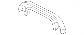 Ручка потолка передняя левая Mazda CX-50 23-26 серая