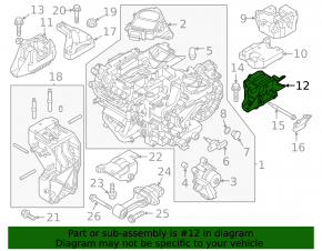 Suport motor electric față stânga Kia Niro 23-26 EV