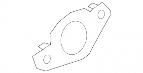 Охладитель клапана ЕГР EGR Toyota Camry v70 21-24 2.5, hybrid