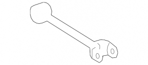 Braț de control transversal spate stânga Lexus ES300h ES350 19-26