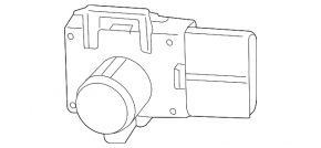 Senzori de parcare bara față Lexus RX350 RX450h 13-15 restul