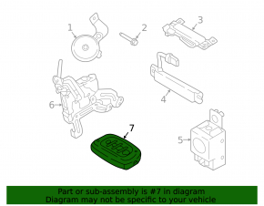Ключ smart Hyundai Tucson 19-21 4 кнопки