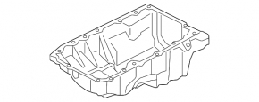 Поддон масляный BMW X3 G01 18-21 2.0T