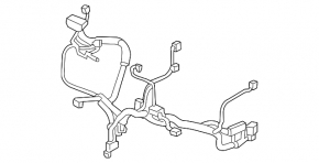 Проводка печки Acura MDX 14-16