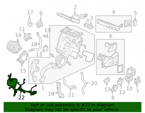 Проводка печки Acura MDX 14-16