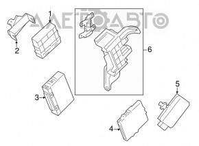 TRANSMISSION CONTROL MODULE Subaru Forester 15-15 SJ 2.5