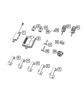 Hub Receiver Jeep Compass 17-18