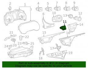 Кнопка аварийной сигнализации Toyota Camry v70 18-20