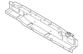 Задняя панель Ford Ecosport 18-22 2 части, графит