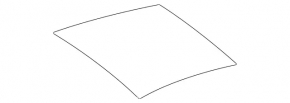 Geam panoramic spate Mercedes GLA 15-20