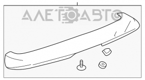 Спойлер двери багажника GMC Terrain 10-17