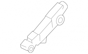 Suportul pentru bara de protecție față dreapta pentru Lexus IS250 IS350 06-13 lateral