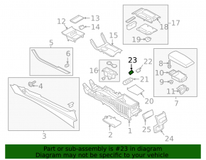 USB Hub Ford Fusion mk5 13-20