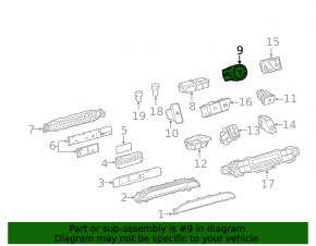Кнопка start\stop Toyota Rav4 19-24 hybrid