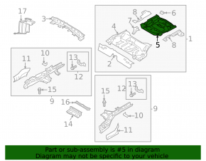 Корыто багажника Ford Escape MK4 20-26 на кузове