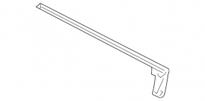 Уплотнитель стекла внутренний передний правый BMW 4 F32/33-20 14-20 кабрио, Coupe