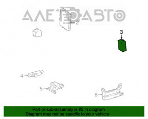 SMART DOOR CONTROL RECEIVER Lexus RX350 10-15