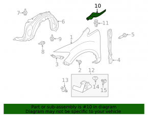 Garnitura ștergătoarelor de parbriz stânga Mazda CX-7 06-09