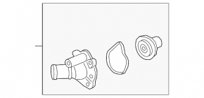 Корпус термостата Ford Ecosport 18-22 2.0