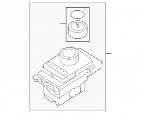 Șaibă schimbător de viteze Land Rover Range Rover Velar 18-20 Tip 1