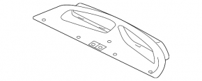 Воздухоприемник Jaguar F-Pace X761 17-23 AJ126, AJ133