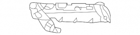 Кронштей ПТФ правый Volvo V90 17-20 T5, T6