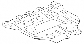 Защита двигателя VW Golf 15-