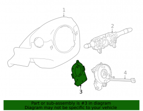 Датчик угла поворота руля Nissan Altima 19-20