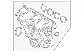 Коллектор впускной Toyota Prius 50 16-22