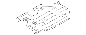 Protecție sub caroserie spate stânga Volvo XC60 18-23