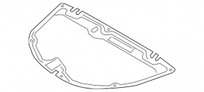 Изоляция капота Toyota Prius 50 19-22
