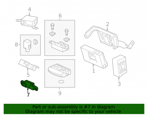 Antenna Control Unit Honda Accord 13-17
